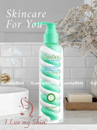 sadoer-nicotinamide-marshmallow-avocado-body-lotion-200ml-iluvmyskin