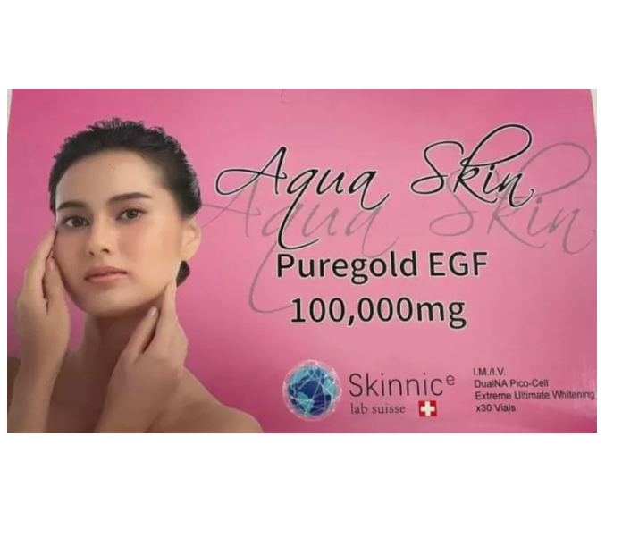 Thumbnail: Aqua Skin PureGold EGF 100,000mg (BOX ONLY)