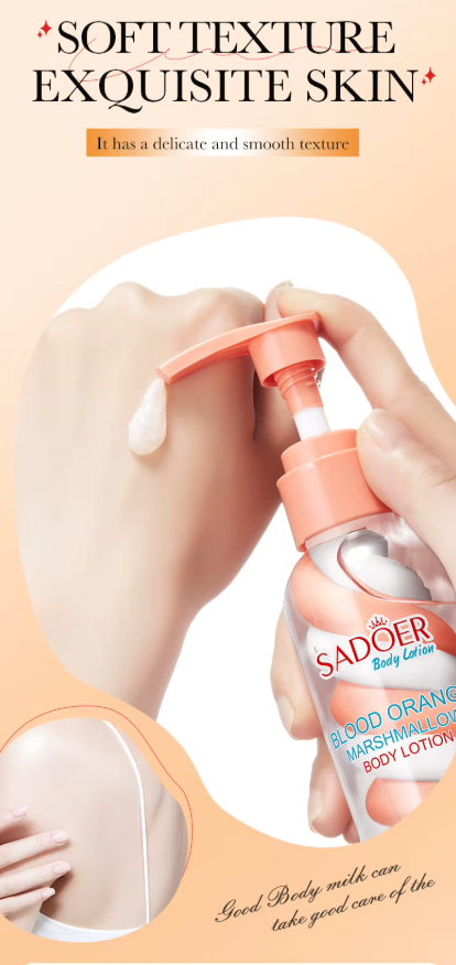Thumbnail: Sadoer Nicotinamide Marshmallow Blood Orange Body Lotion  200ml