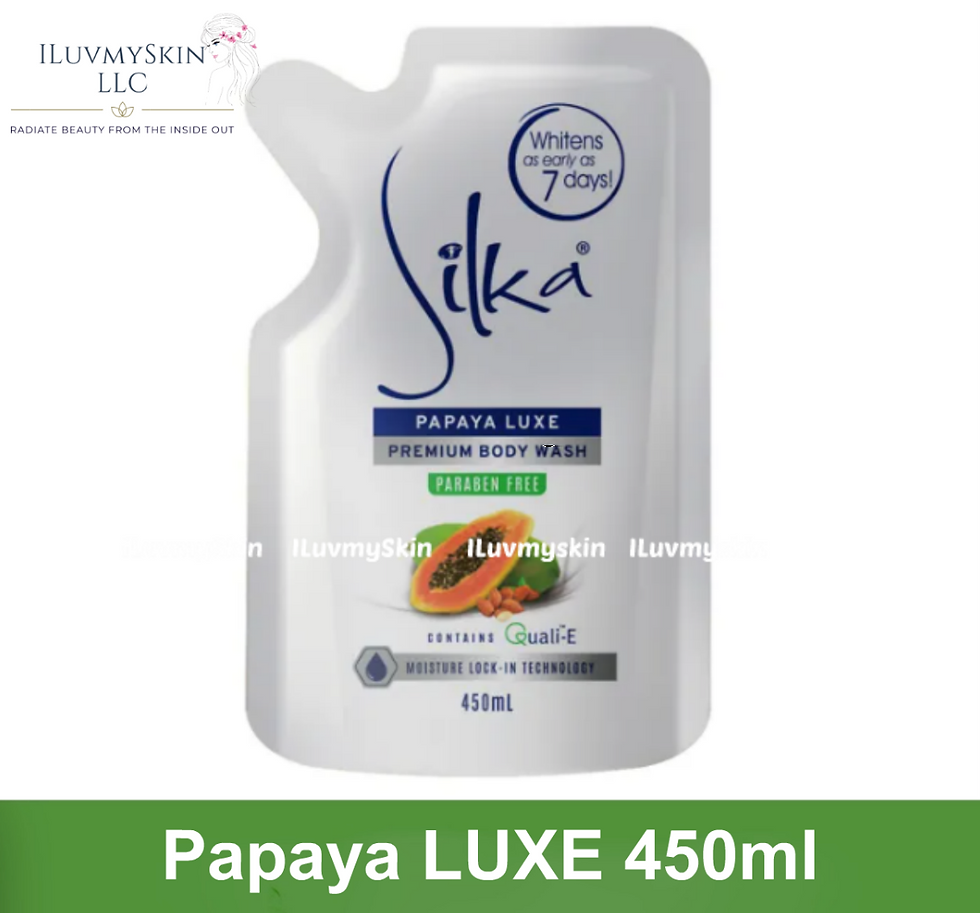 Thumbnail: Silka Papaya LUXE Premium Body Wash 450ml (POUCH)