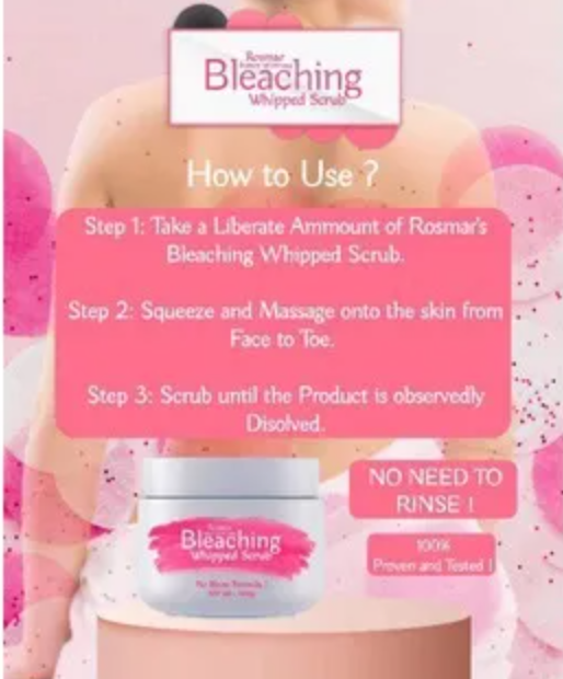 Thumbnail: Rosmar Instant Whitening Bleaching Whipped Scrub Spf60 (300g)