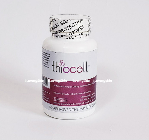 thiocell glutathione Thiocell Glutathione Lozenges Guaranteed 500 mg with Selenometathionine  Vitamin C Vitamin D Vitamin E and Grapeseed Extract