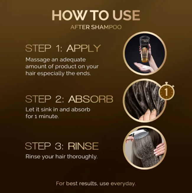 Thumbnail: Cream Silk Triple Keratin Rescue Ultimate Repair & Shine 1.4 Liter