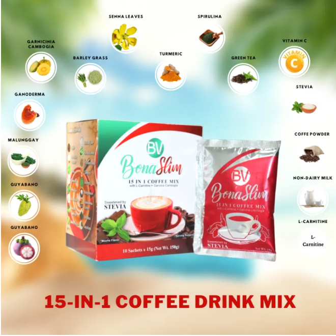 Thumbnail: BonaSlim 15-in-1 Coffee Mix