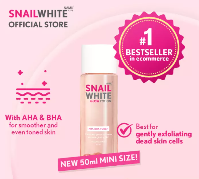 Thumbnail: Snail White Glow Potion AHA·BHA Toner 50ml