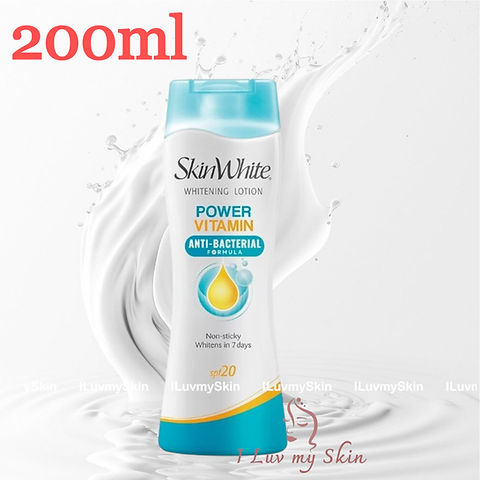 skinwhite glutathione lotion SkinWhite Power Vitamin Whitening Lotion with SPF20 (200ml)
