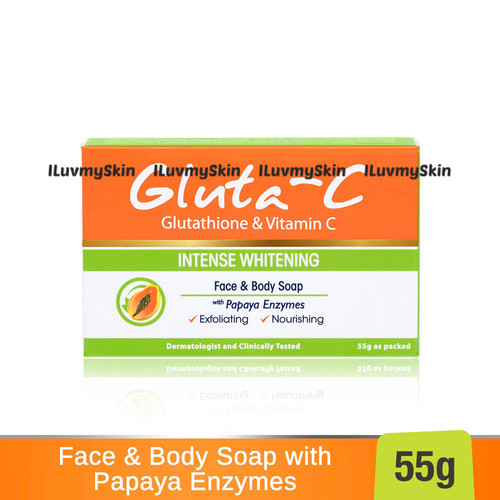 charisma glutathione soap 5 x Original Glutathione + Kojic Acid 2in1 Soap Bars Skin Whitening Gluta  Papaya main image 0