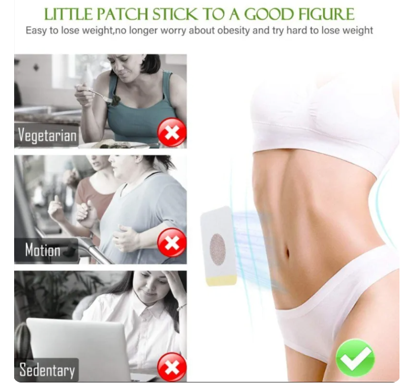 Thumbnail: Natural Magnetic Abdominal Navel Slim Pro Patch (30 pcs)