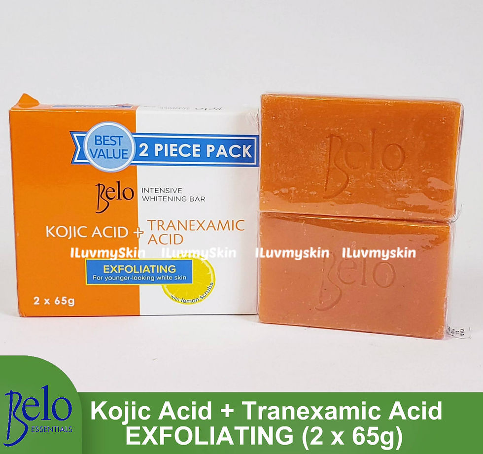 Belo Intensive Kojic & Tranexamic Acid Exfoliating Soap (2 bars x 65g)