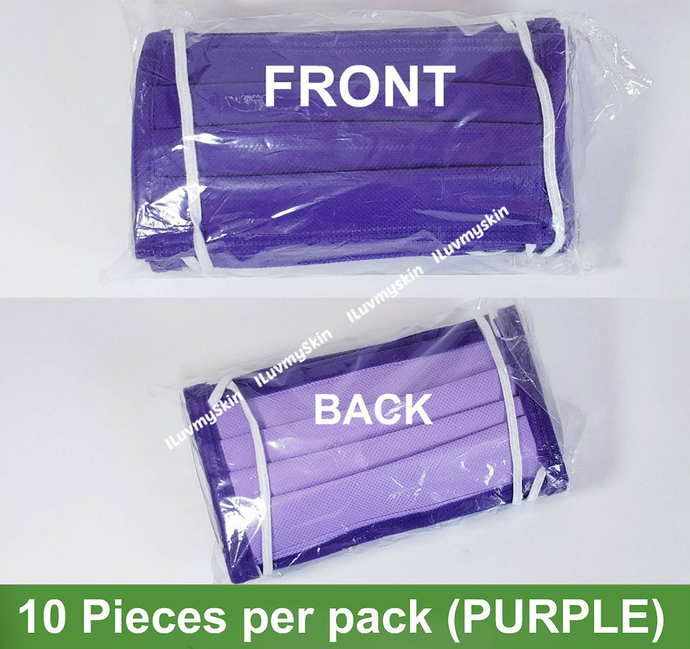 Thumbnail: Washable Face Mask 3 Ply (10 pieces per pack)