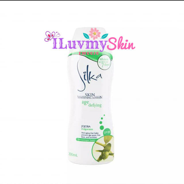 Thumbnail: Silka Skin Whitening Lotion with Jojoba Invigorates SPF23 200ml