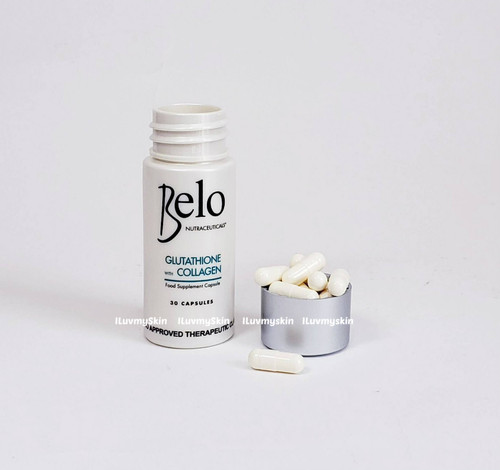 belo glutathione collagen review Amazon.com: Belo Nutaceuticals Glutathione + Collagen : Health & Household main image 1