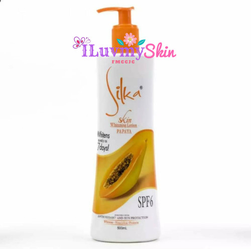 Silka ホワイトニングローションPAPAYA×4本 Silka ホワイトニングローションPAPAYA×4本 試してみた】silka