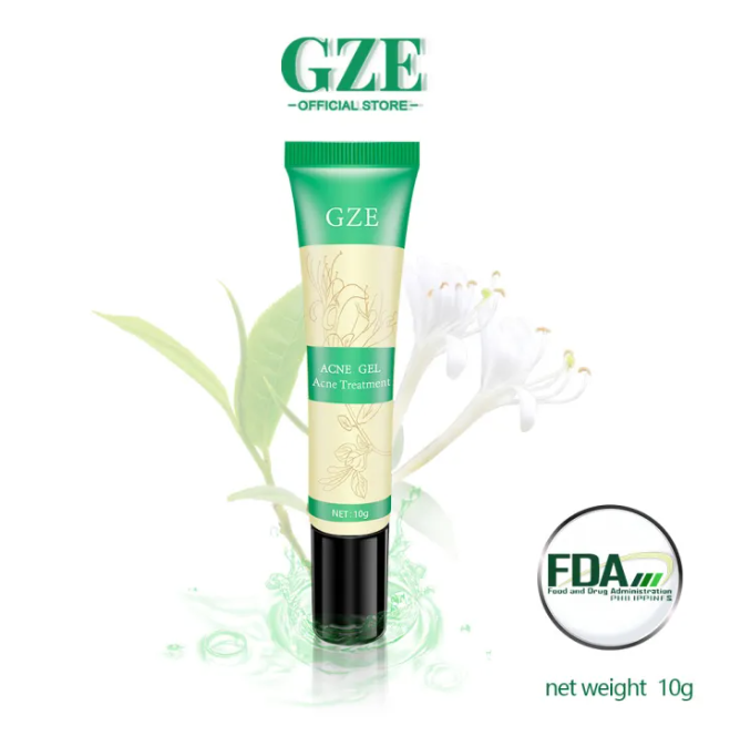 Thumbnail: GZE Acne Treatment Gel Anti Acne Scar Removal Cream 10g
