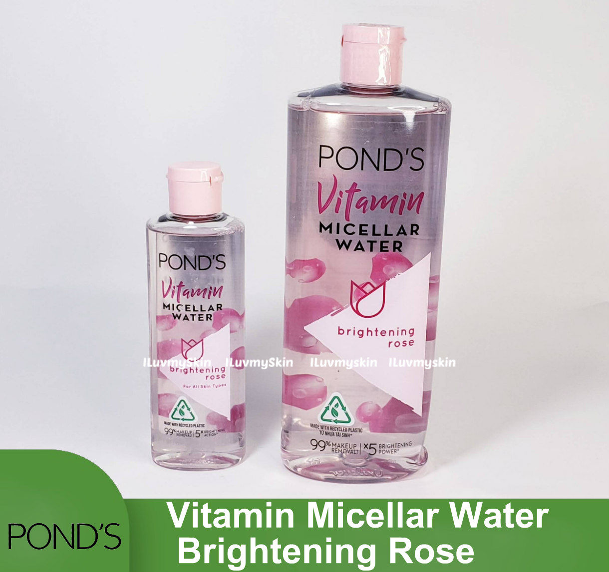 POND's Vitamin Micellar Water Brightening Rose for Bright Glow Face Cleanser