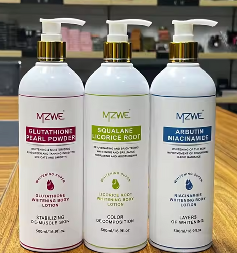 MZWE Glutathione Pearl Powder Whitening Body Lotion 500ml