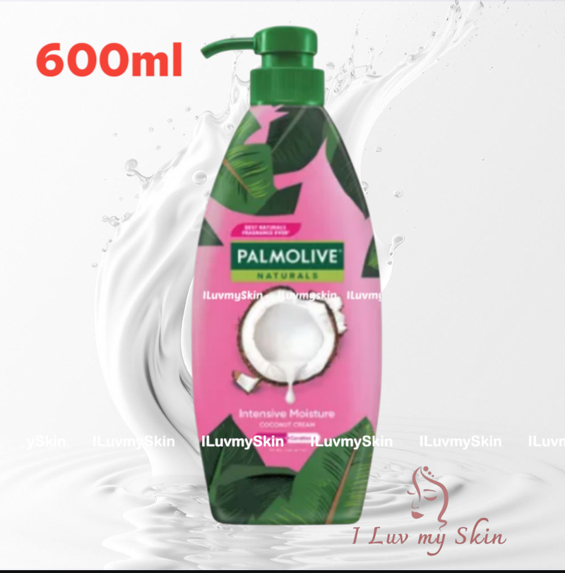 Palmolive Naturals Intensive Moisture Coconut Cream Shampoo 600ml with PUMP
