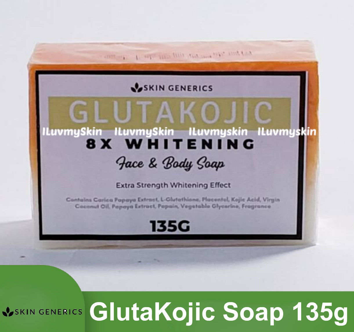 Skin Generics GLUTAKOJIC 8x Whitening Face & Body Soap (135g)