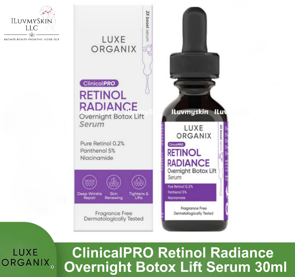 Thumbnail: Luxe Organix ClinicalPRO Retinol Radiance Overnight Botox Lift Serum (30ml)