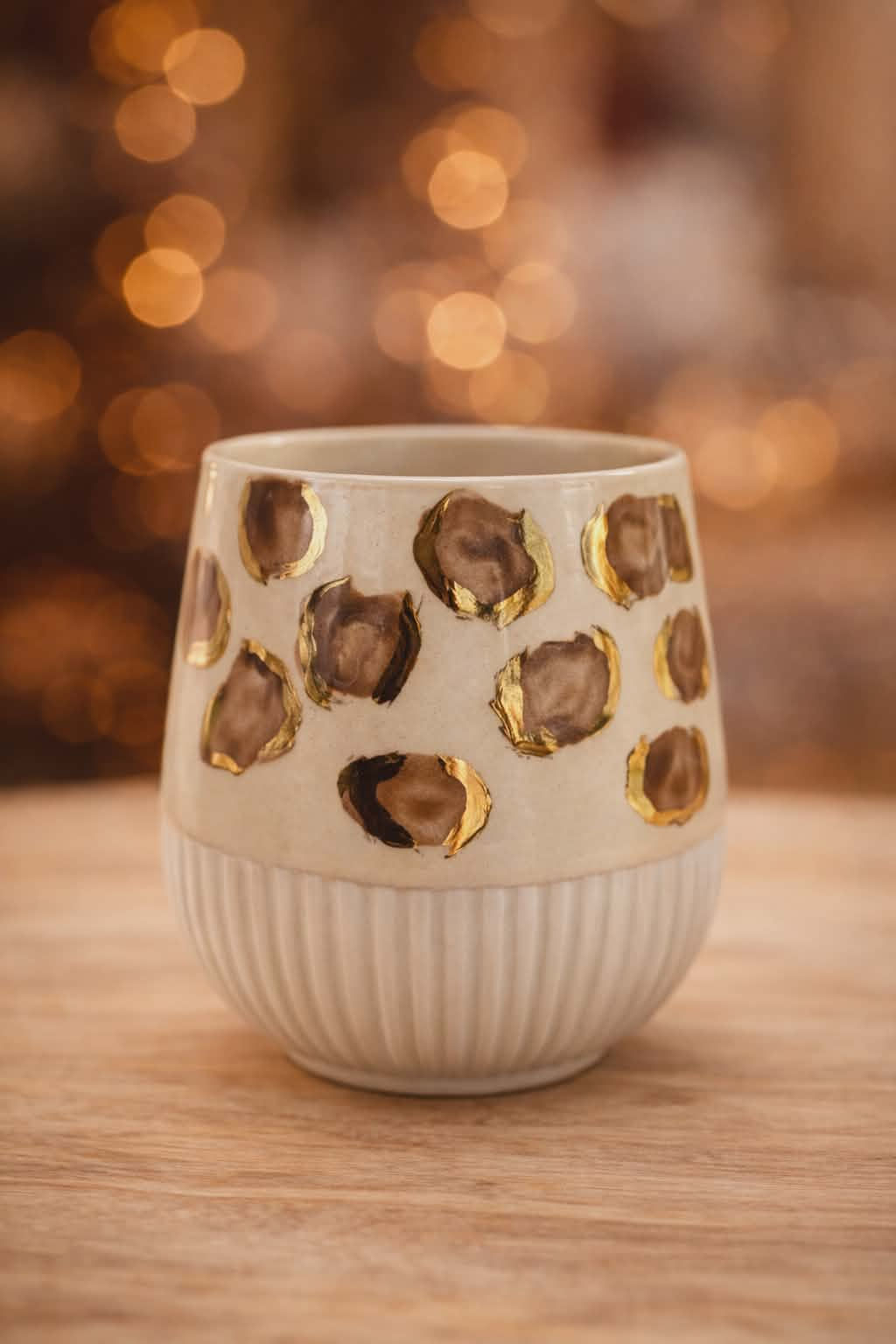 Tasse Bibi Graw dorée à l'or fin