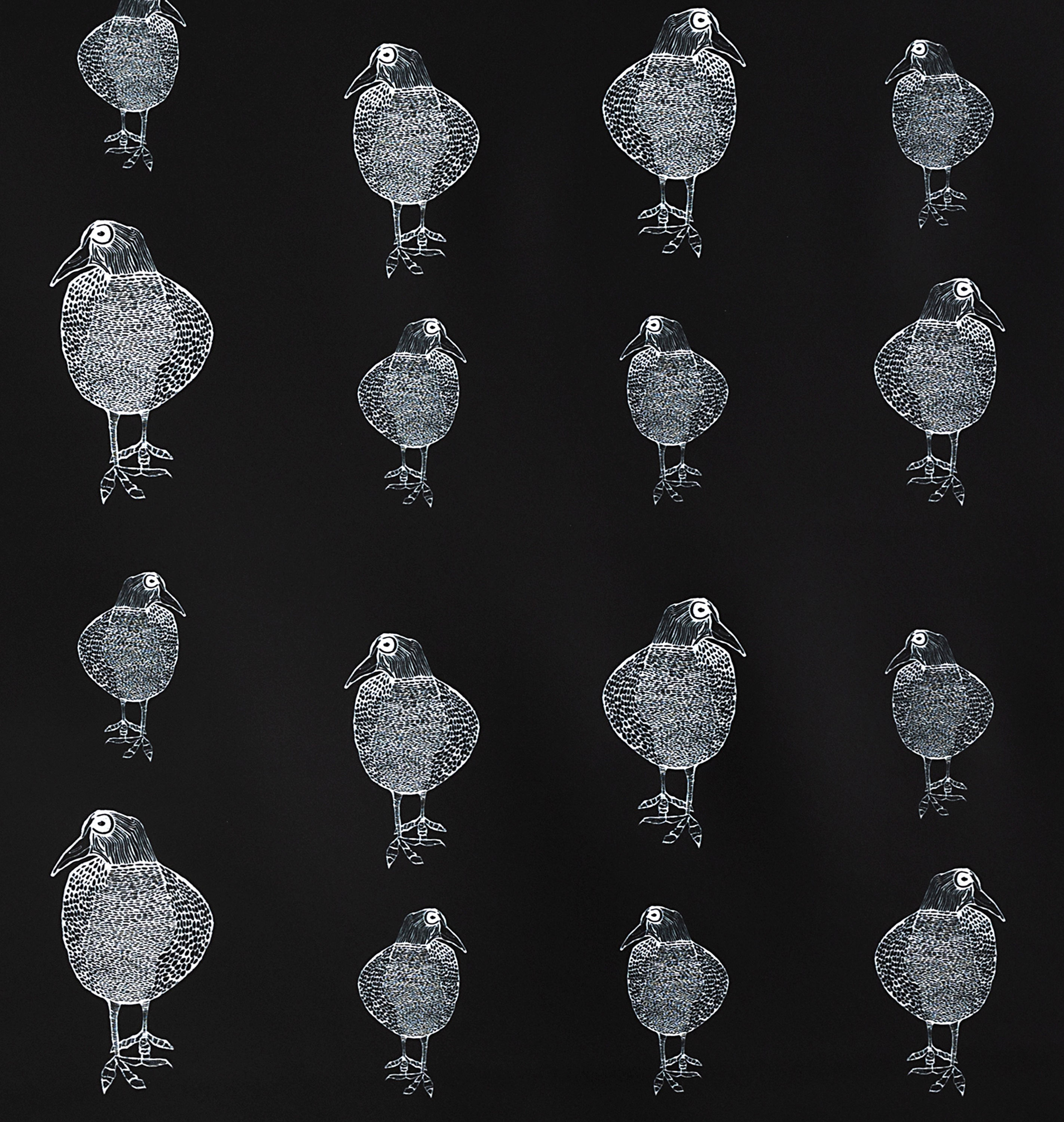 COOTIE | WHITE ON BLACK