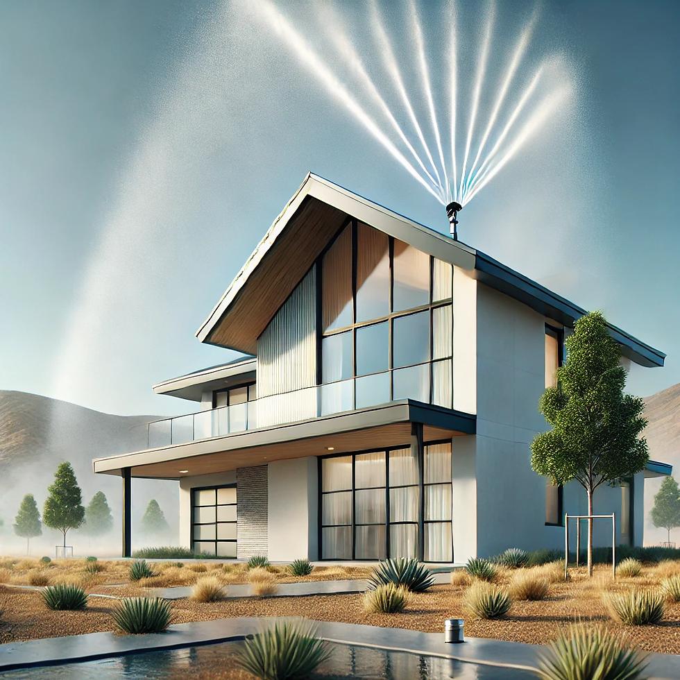 Wildfire-Resistant Roofing: How to Incorporate Water Systems for Maximum Protection