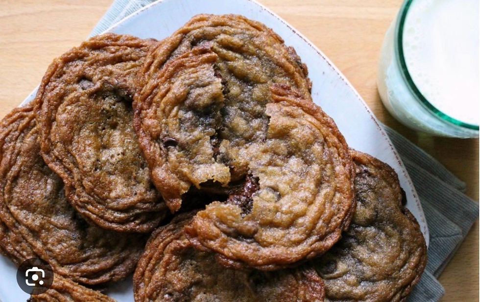 Famous Dark Chocolate Cookies