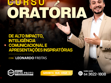 Curso: Oratória de alto impacto.