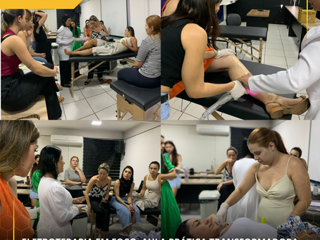 Eletroterapia em Foco: Aula Prática Transformadora na Pós-Graduação em Estética Avançada!