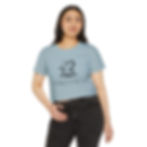 Thumbnail: STRETTTCH Cat Women’s Crop Top l Comfortable Casual Wear