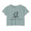 Thumbnail: STRETTTCH Cat Women’s Crop Top l Comfortable Casual Wear