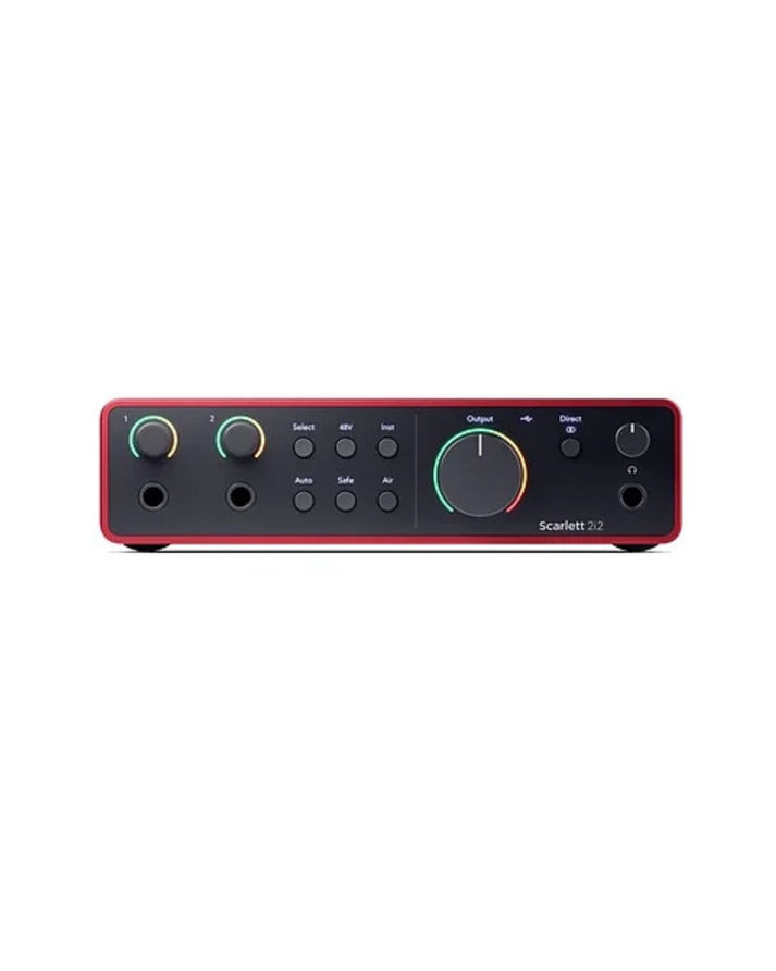Focusrite Scarlett 2i2 (4Th Gen), Front view