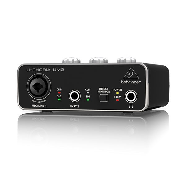 Behringer U-Phoria UM2 Audio interface-2