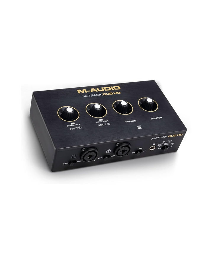 M-AUDIO M-TRACK DUO HD - Pro-Grade 2x2 USB-C Audio Interface