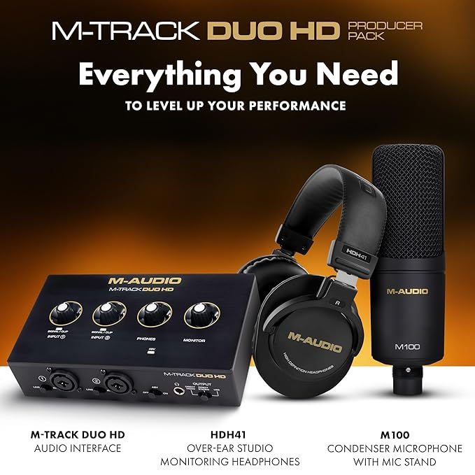 M-AUDIO M-Track Duo HD Audio Interface
