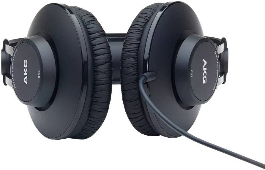 AKG 3169H00010 Closed Back Headphones (Black),Wired, Bottom