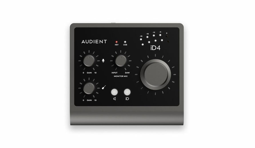 Audient iD4 (MKII) Audio Interface-4