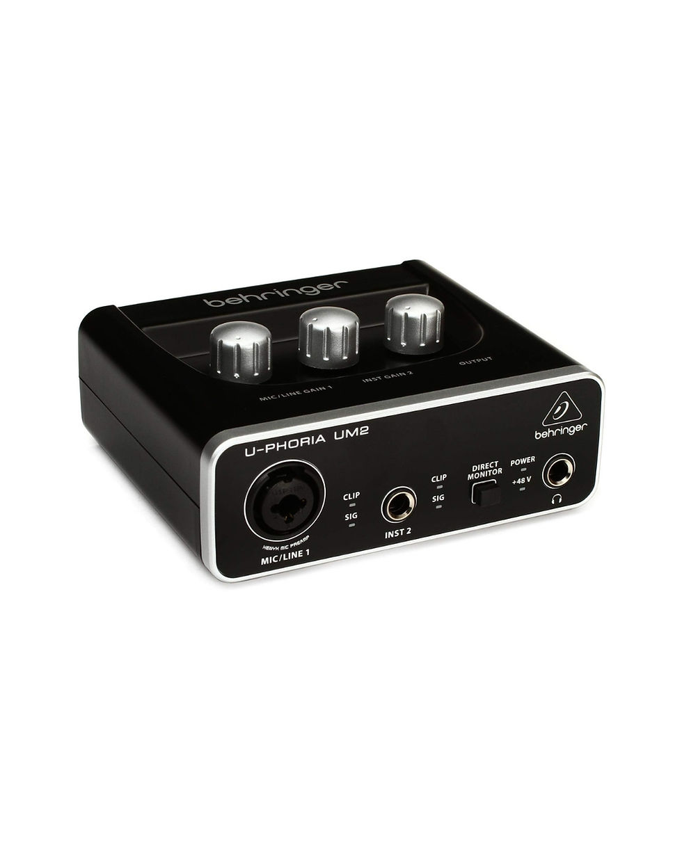 Behringer U-Phoria UM2 Audio interface
