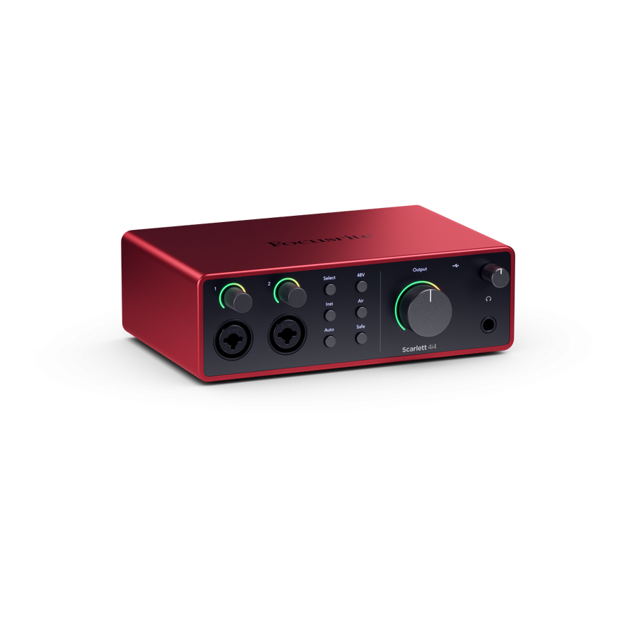 Focusrite Scarlett 4i4 (4Th Gen), Rare view 2