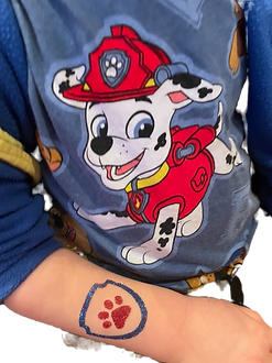 Tatouage temporaire Pat'Patrouille