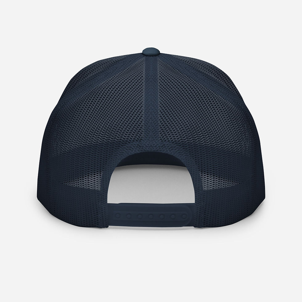 Thumbnail: Bloodline Red Lines Trucker Cap Flat Brim