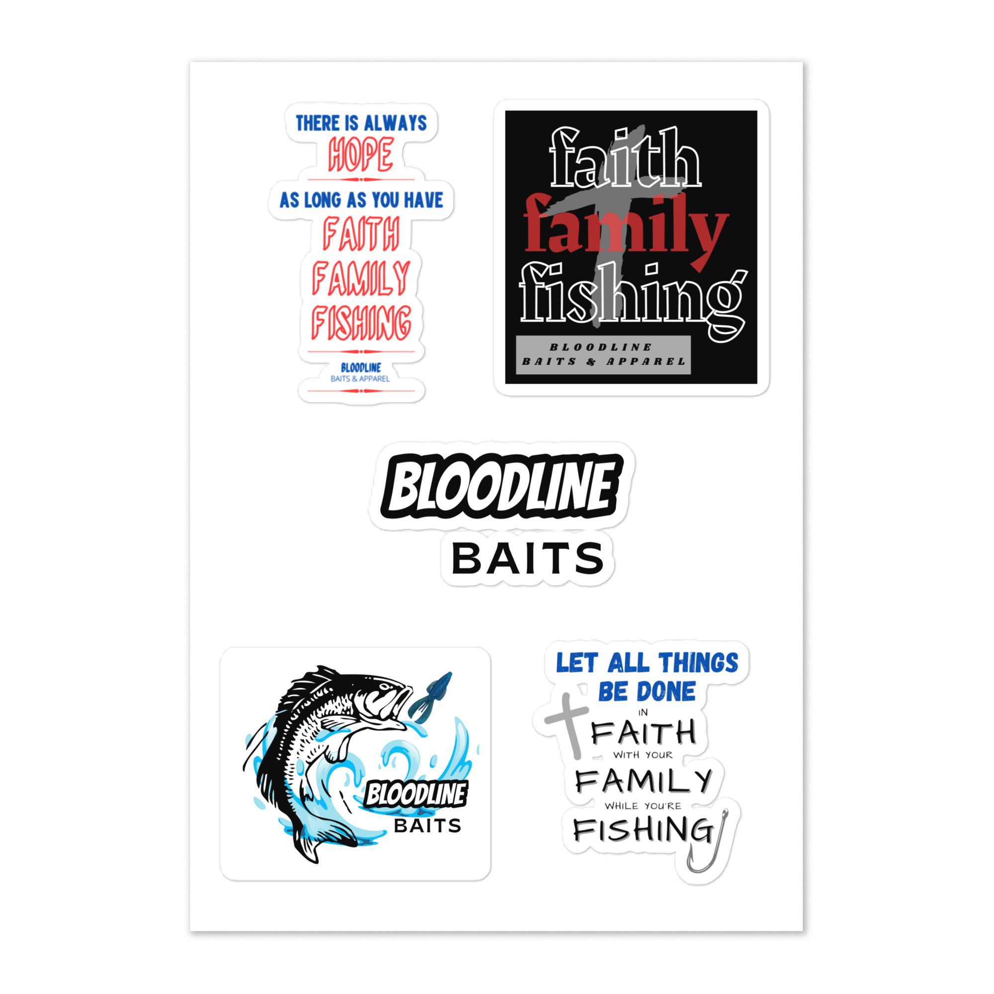Bloodline Sticker sheet