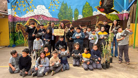 Cuatro establecimientos educacionales de Calle Larga se suman al programa Sello Alianza Ambiental