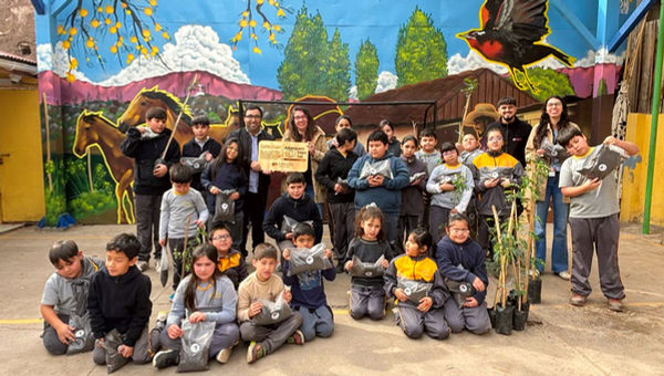 Cuatro establecimientos educacionales de Calle Larga se suman al programa Sello Alianza Ambiental