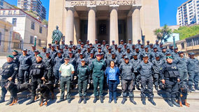 Gendarmes egresados de Escuela Institucional llegan a reforzar seguridad de las cárceles de la región