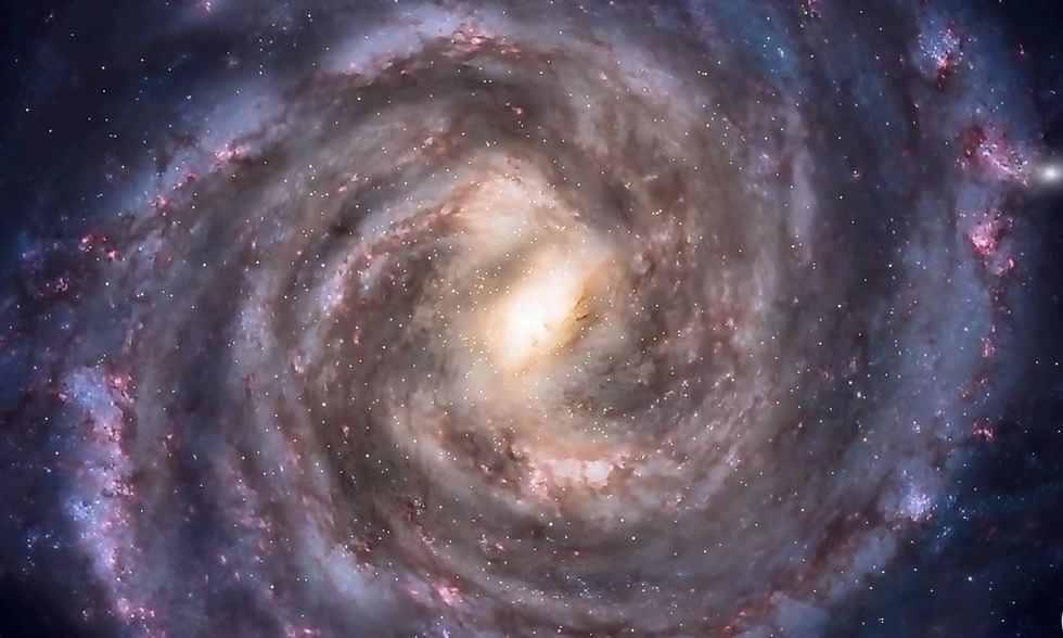 The centre of the Milky Way galaxy is the heart of our part of the universe. A galactic cycle sees us on Earth effectively turn from the heart light on a journey of pretending to be separate, before we return to face the light again.