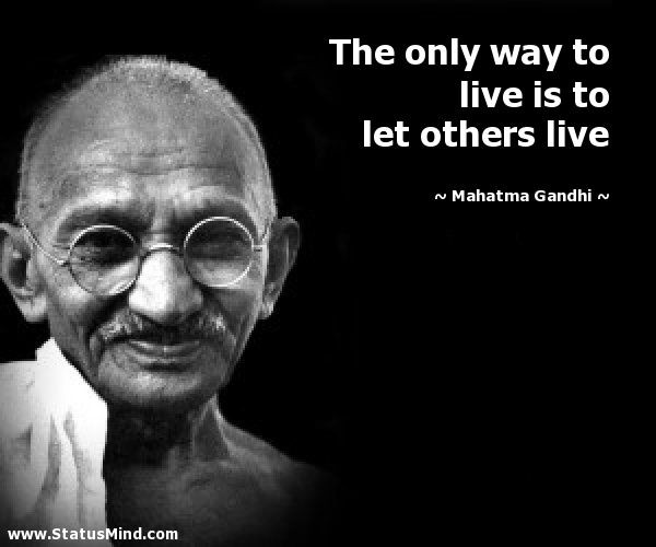 Mahatma Gandhi
