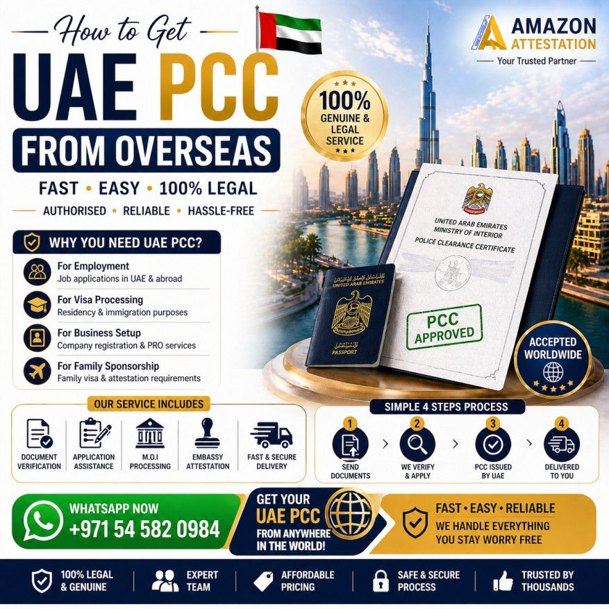 How to Get UAE PCC from Overseas: Police Clearance Certificate