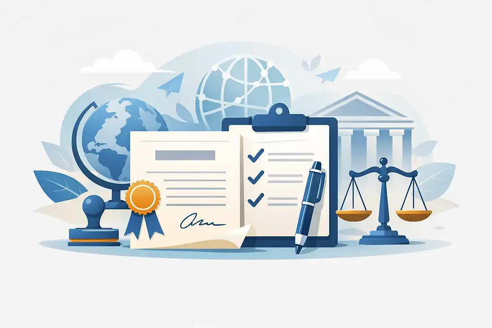 Diploma Certificate Legalization Checklist