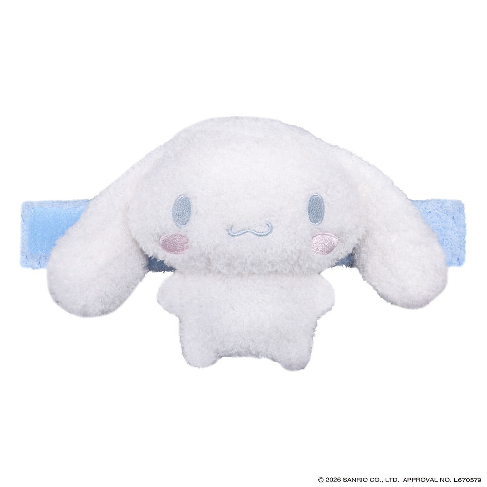 縮圖：Sanrio 毛毛手腕枕公仔（約16×11cm）